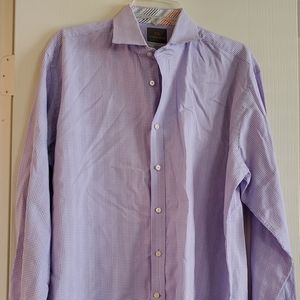 Thomas Dean men's long sleeve dress shirt